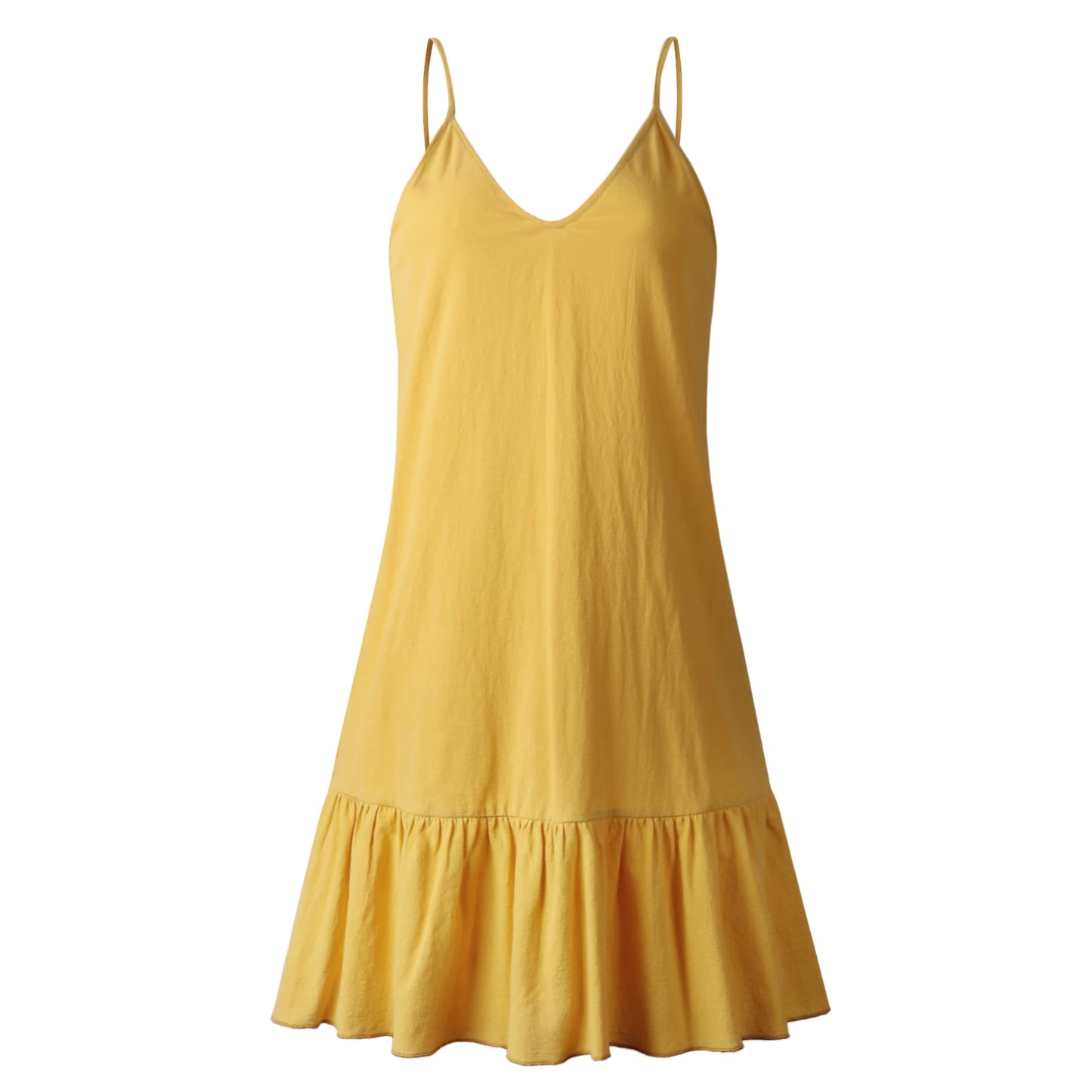 Women’s White Off Shoulder Spaghetti Strap Mini Summer Dress