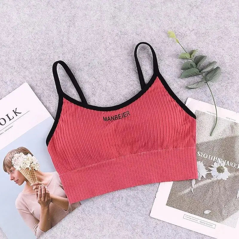 LISCN Women’s Cotton Sports Bra Comfortable, Stylish, and Breathable
