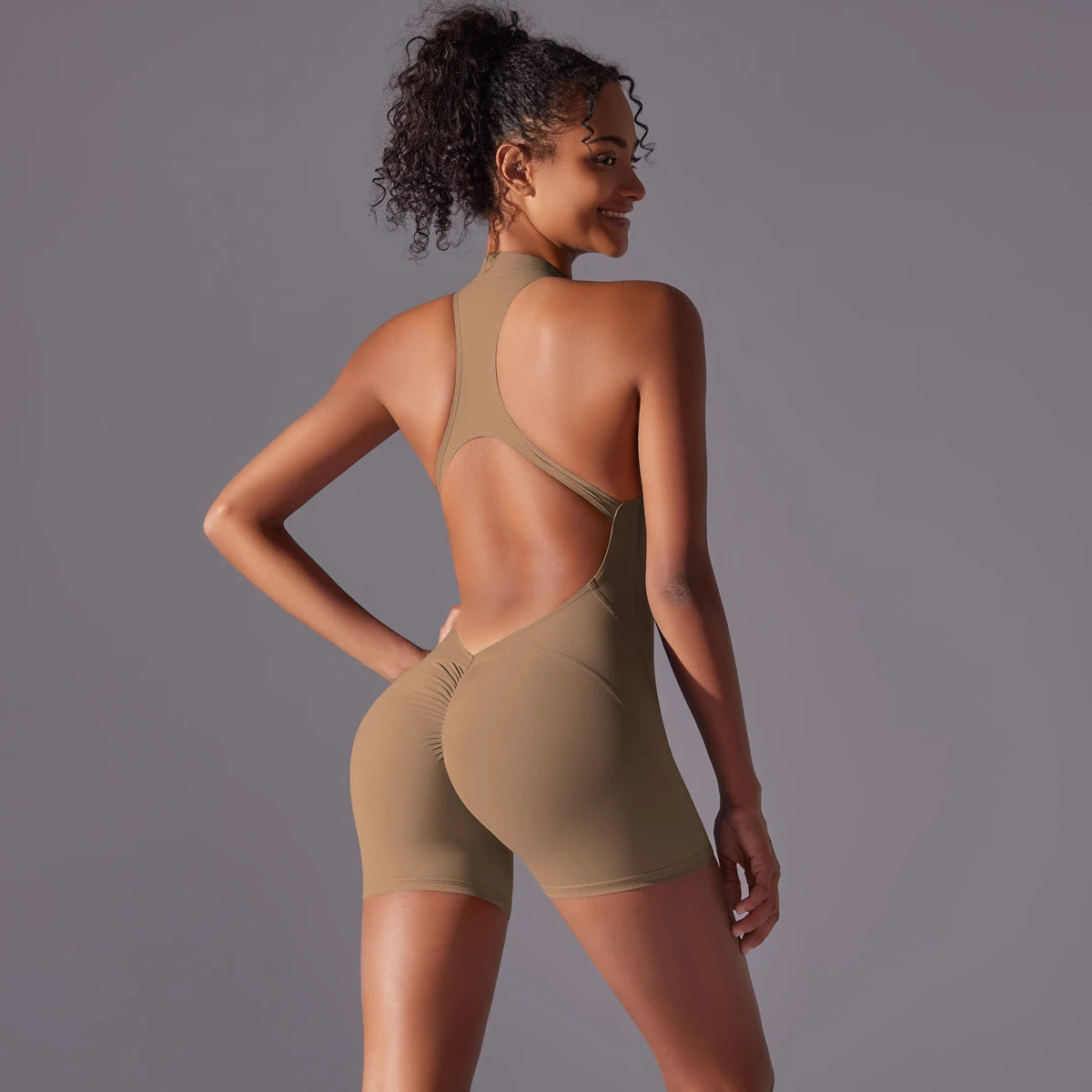 Women’s Yoga & Gym Bodysuit Push Up, Fast Dry