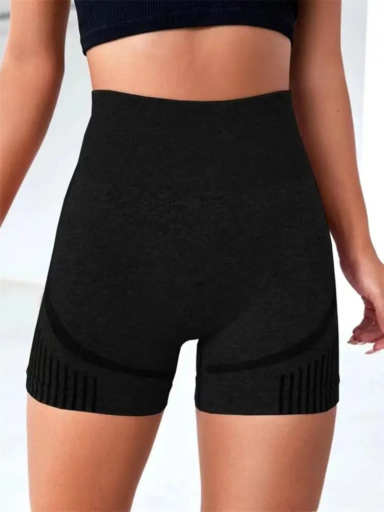 Ladies Gym Shorts, High Waist & Comfy Fit
