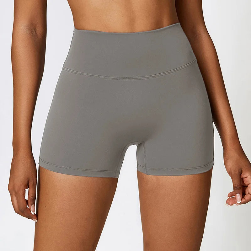 Women’s High-Waist Quick-Dry Yoga & Running Shorts Hip Lift, Breathable