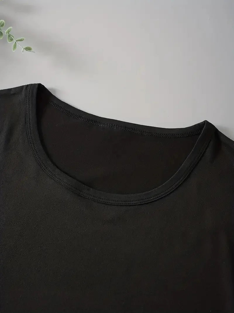 Women’s Letter Print Crew Neck T Shirt Casual Short Sleeve for Spring & Summer