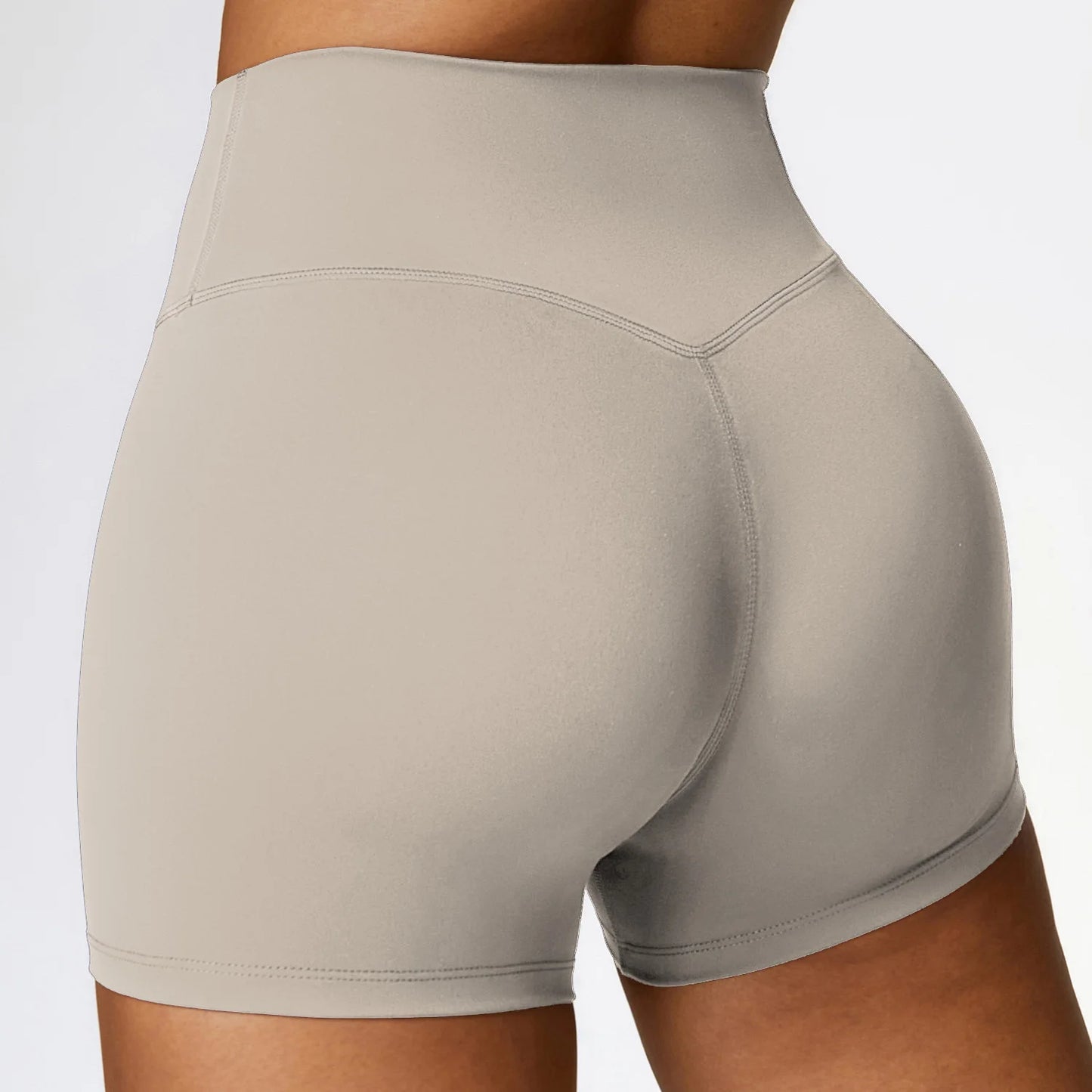Women’s High-Waist Quick-Dry Yoga & Running Shorts Hip Lift, Breathable