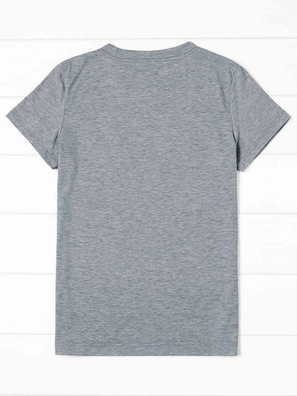 Women’s Letter Print Crew Neck T-Shirt Casual, Soft & Breathable