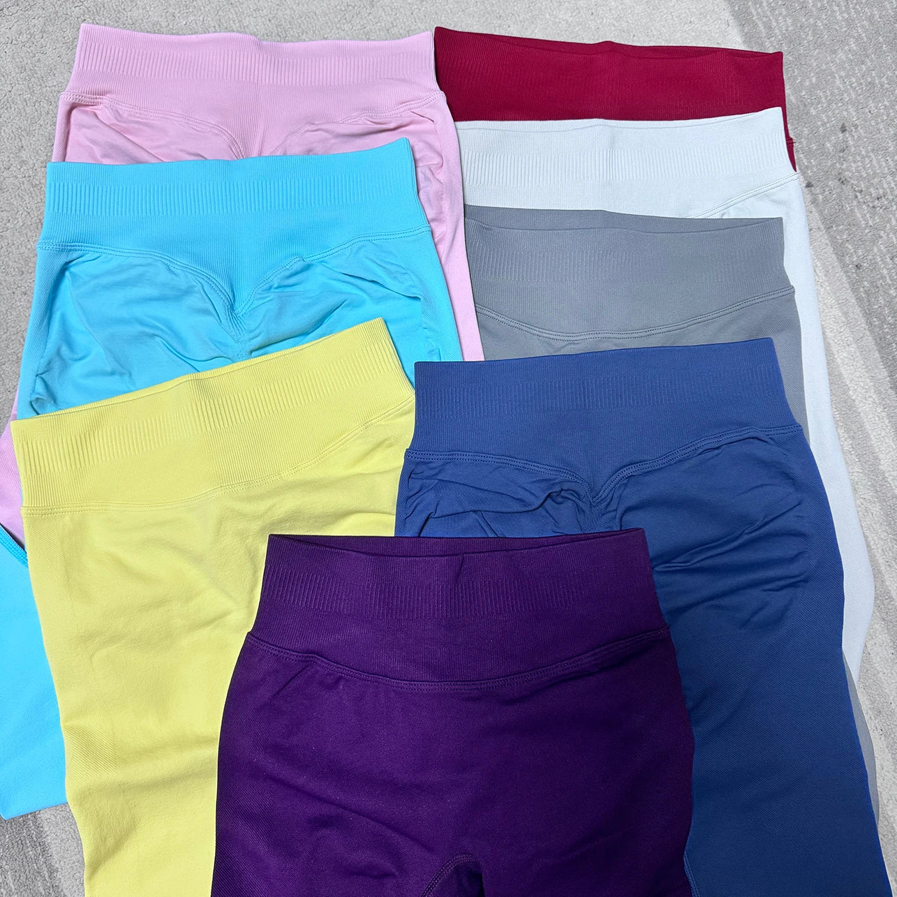 VEQKING Fitness Leggings, Scrunch Butt, Seamless Comfort