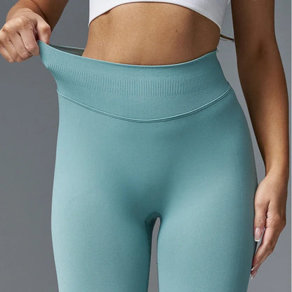 VEQKING Fitness Leggings, Scrunch Butt, Seamless Comfort