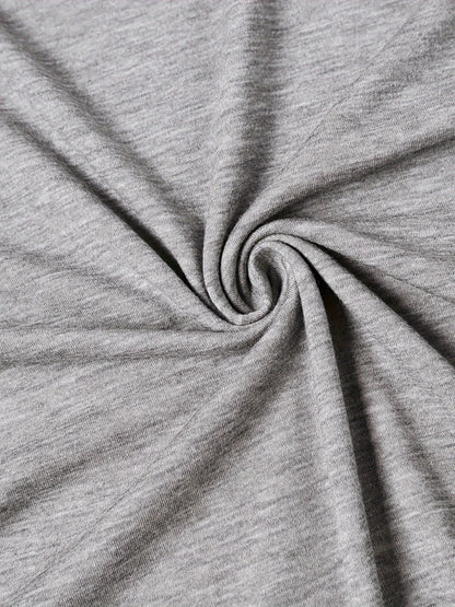 Women’s Letter Print Crew Neck T-Shirt Casual, Soft & Breathable