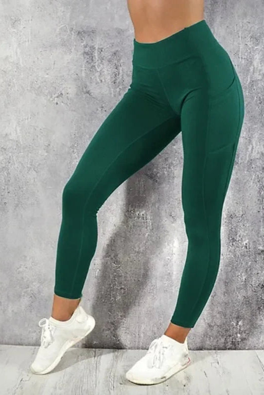 High Waist Yoga Leggings with Pocket for Women