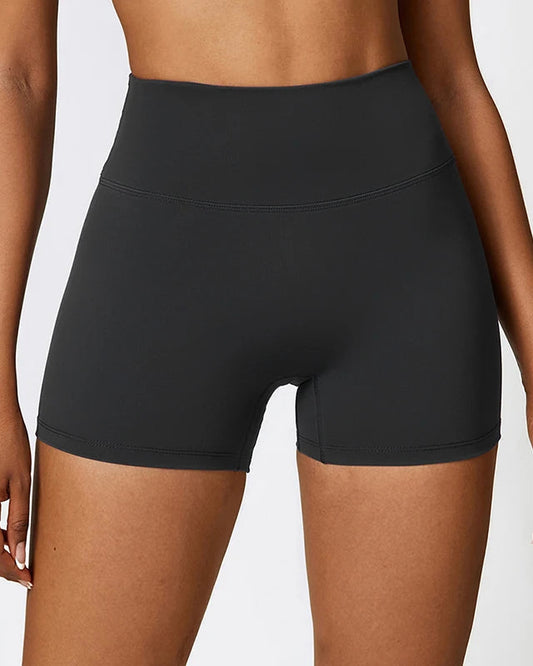 Women’s High-Waist Quick-Dry Yoga & Running Shorts Hip Lift, Breathable