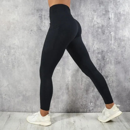 High Waist Yoga Leggings with Pocket for Women