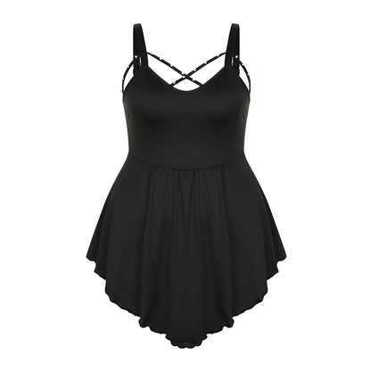 Plus Size Summer Vest Top for Women 2025 Fashion